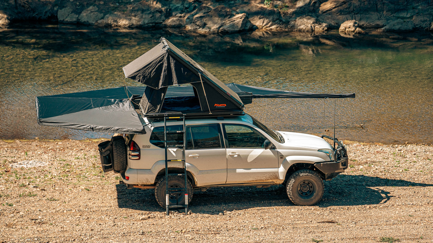 Monsta MT Godzilla Rooftop Tent And 270 PLUS Awning With D Zipper Package