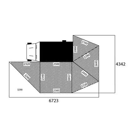 MT 270 PLUS Awning