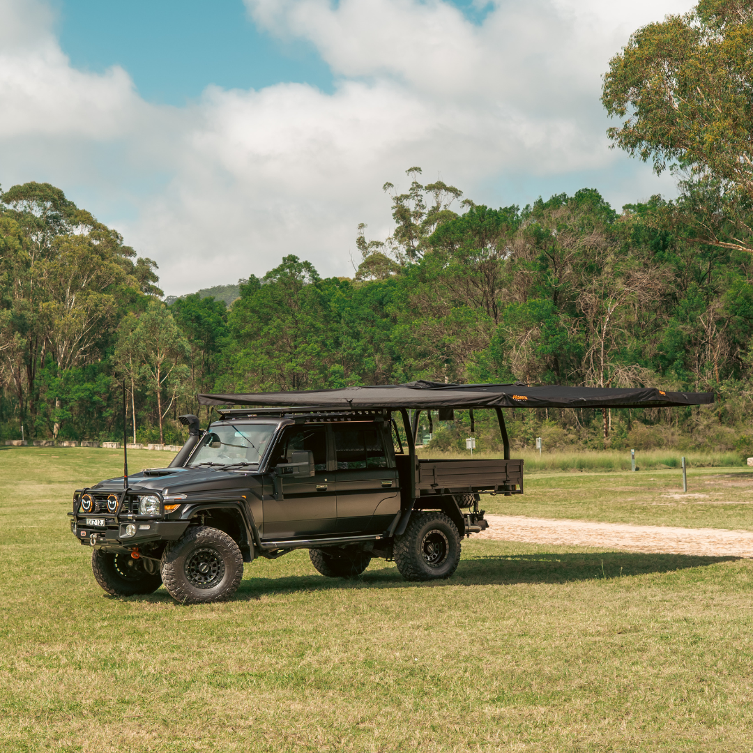 MT Godzilla 1.3/1.4 Rooftop Tent & 270 PLUS Awning Package