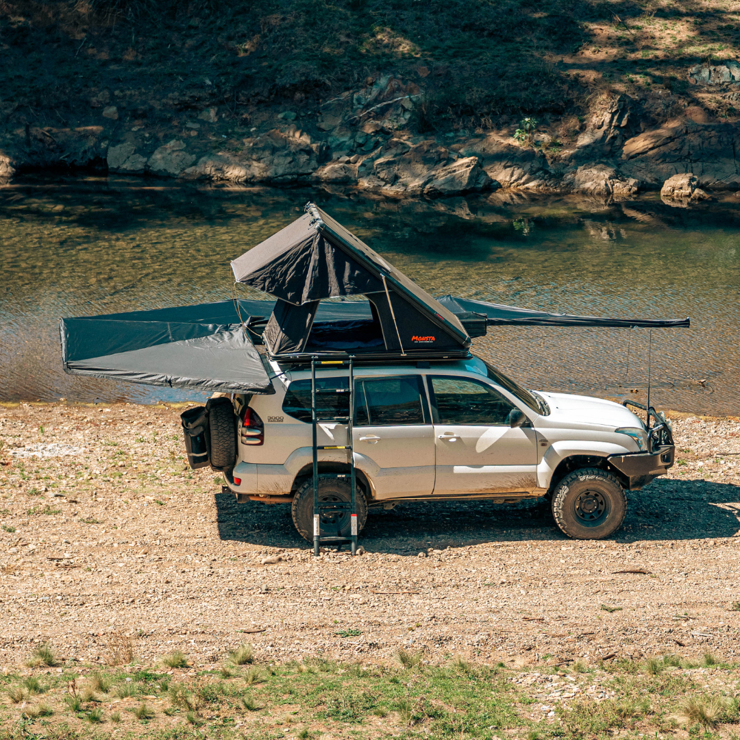 MT Godzilla 1.3/1.4 Rooftop Tent & 270 PLUS Awning Package