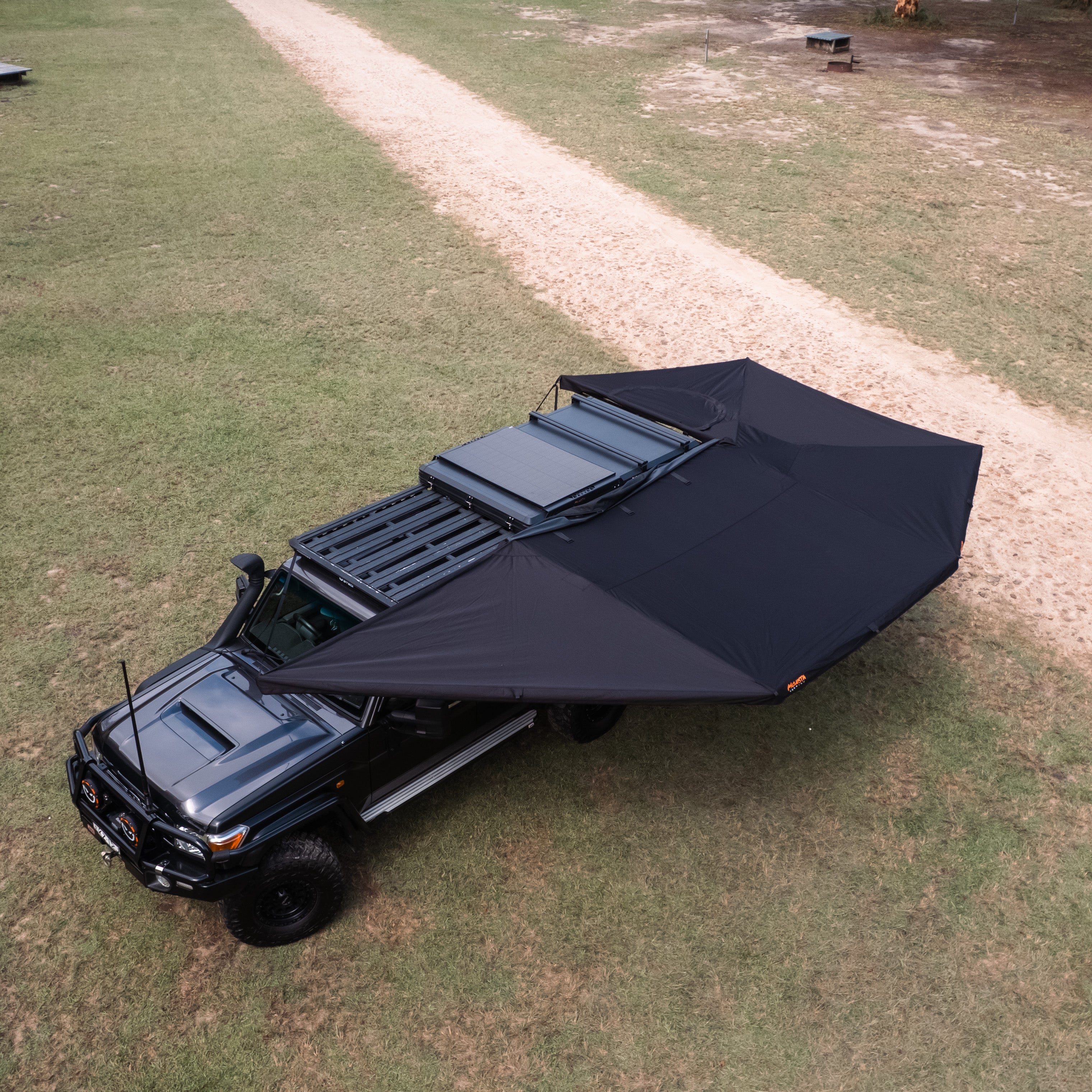 MT Godzilla 1.3/1.4 Rooftop Tent & 270 PLUS Awning Package